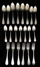 SILVER: FLATWARE RETAILED BY S