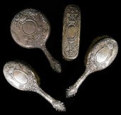 SILVER: FOUR-PIECE STERLING HO