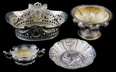 SILVER: FOUR PIECES OF TESTED