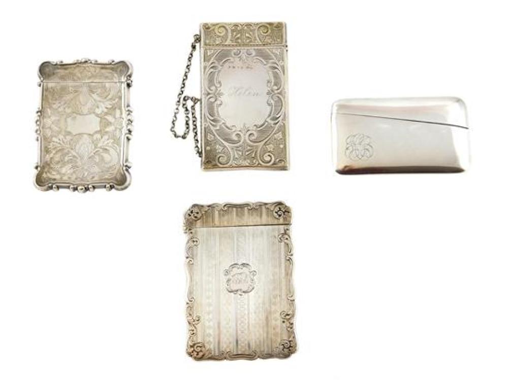 SILVER: FOUR SILVER CALLING CARD