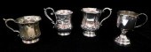SILVER: FOUR SILVER CUPS, INCL