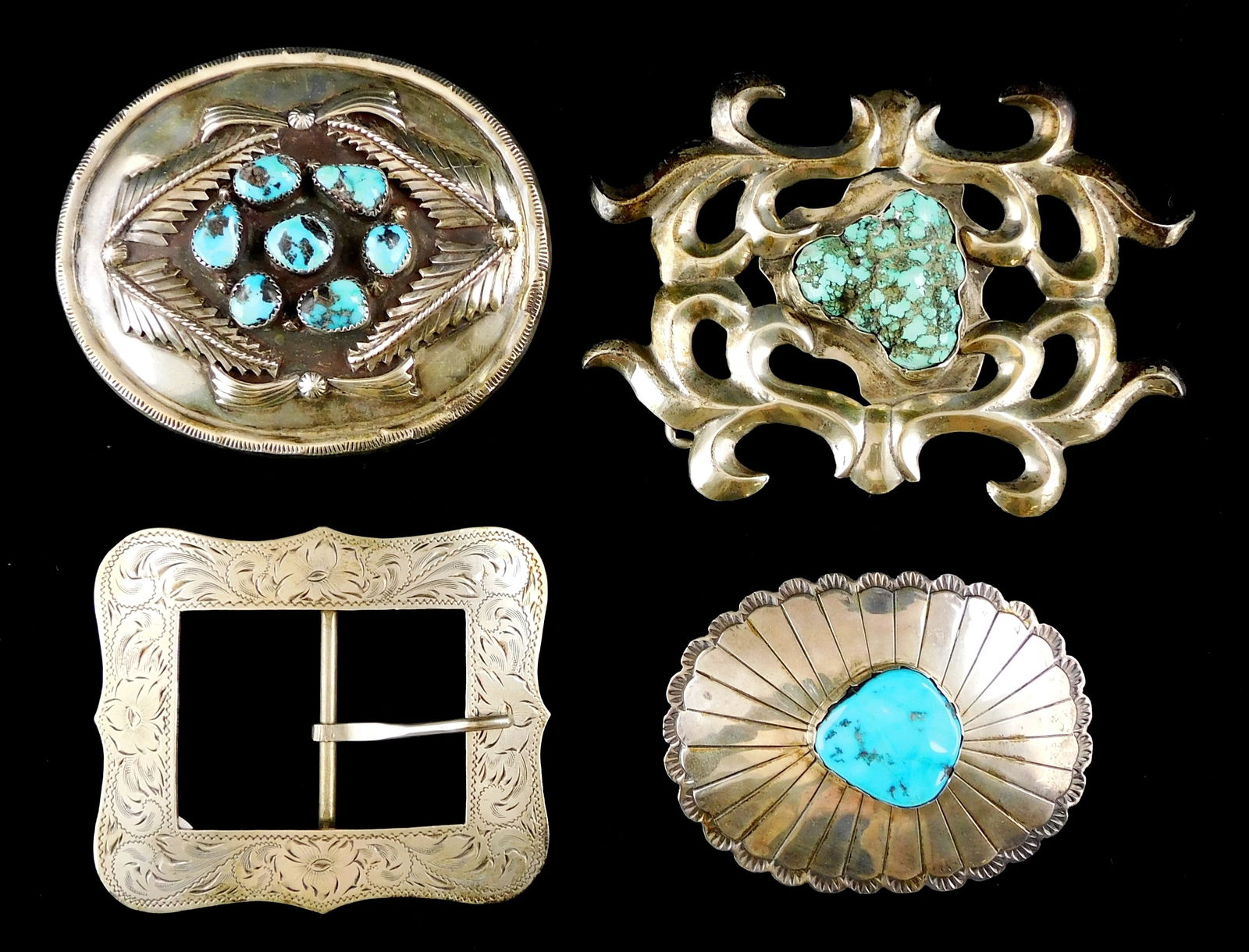 SILVER: FOUR SILVER SOUTHWEST STYLE