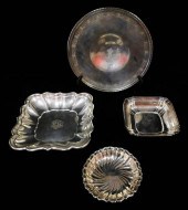 SILVER: FOUR STERLING ORNATE D