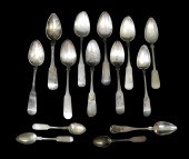 SILVER: FOURTEEN EARLY ASSORTE