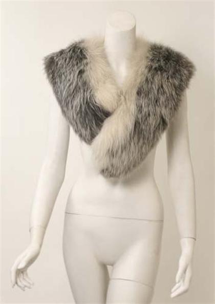 Silver fox wrap