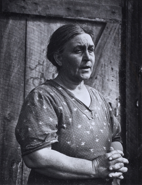 Silver gelatin photograph "Ma Joad"