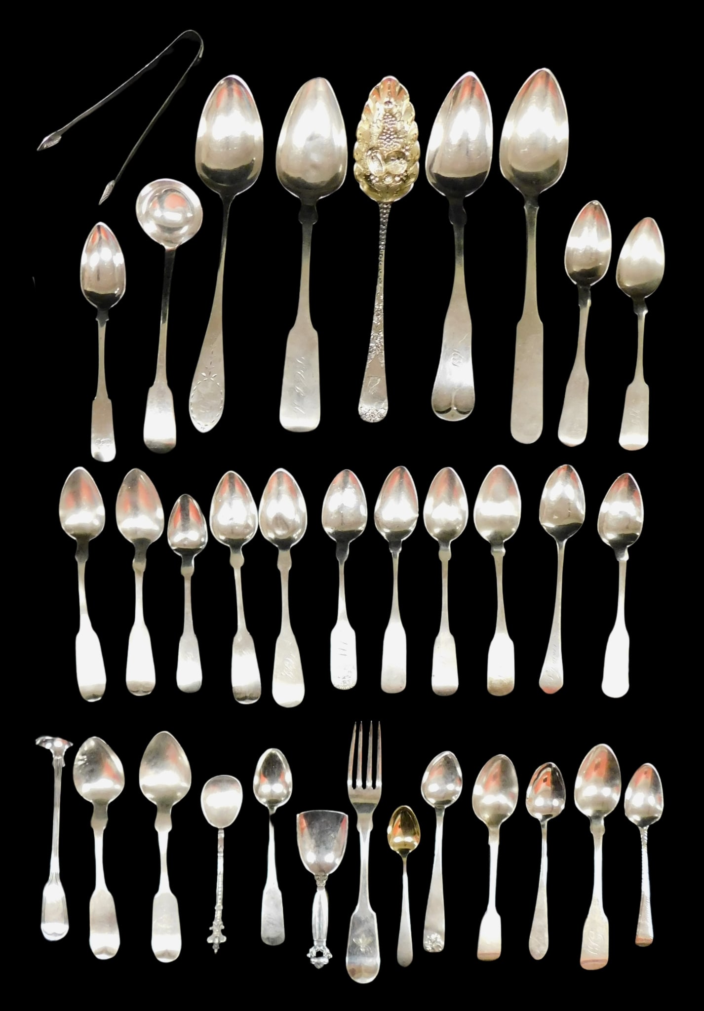 SILVER: GEORG JENSEN, ETC.,