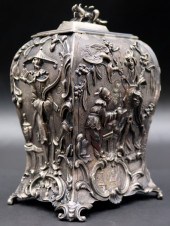 SILVER. GEORGE III CHINOISERIE