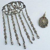 SILVER GERMAN CHATELAINE CIRCA
