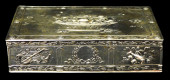 SILVER: GERMAN COIN SILVER BOX