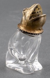SILVER GILT DIAMOND-SET ROCK C