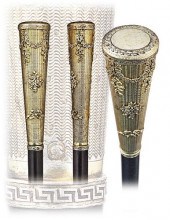 SILVER GILT DRESS CANE-Ca. 189