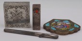SILVER. GROUPING OF SILVER OBJ