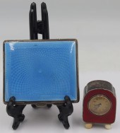 SILVER. GUILLOCHE ENAMEL SILVE