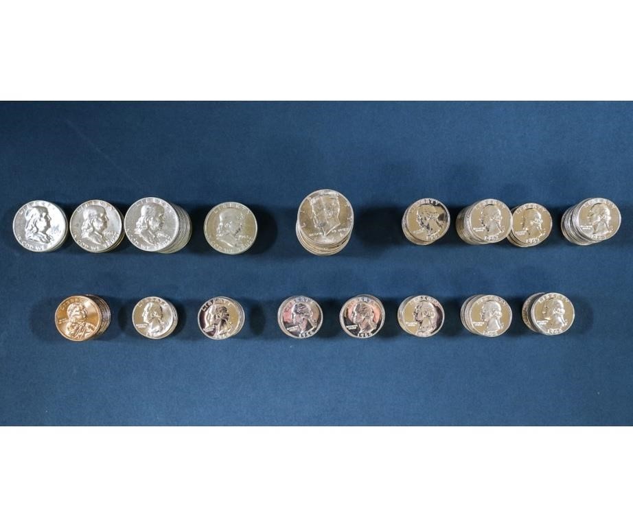 Silver half dollars to include: