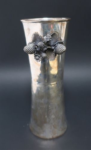 SILVER HARUN KARA VASE,