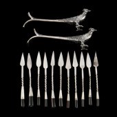 SILVER HORS D'OEUVRES PICKS AN