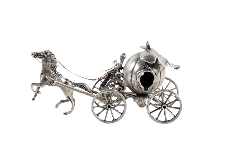 SILVER HORSE-DRAWN