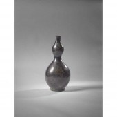 SILVER-INLAID BRONZE DOUBLE-GO