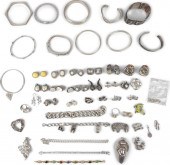 SILVER JEWELRY GROUPSILVER JEW