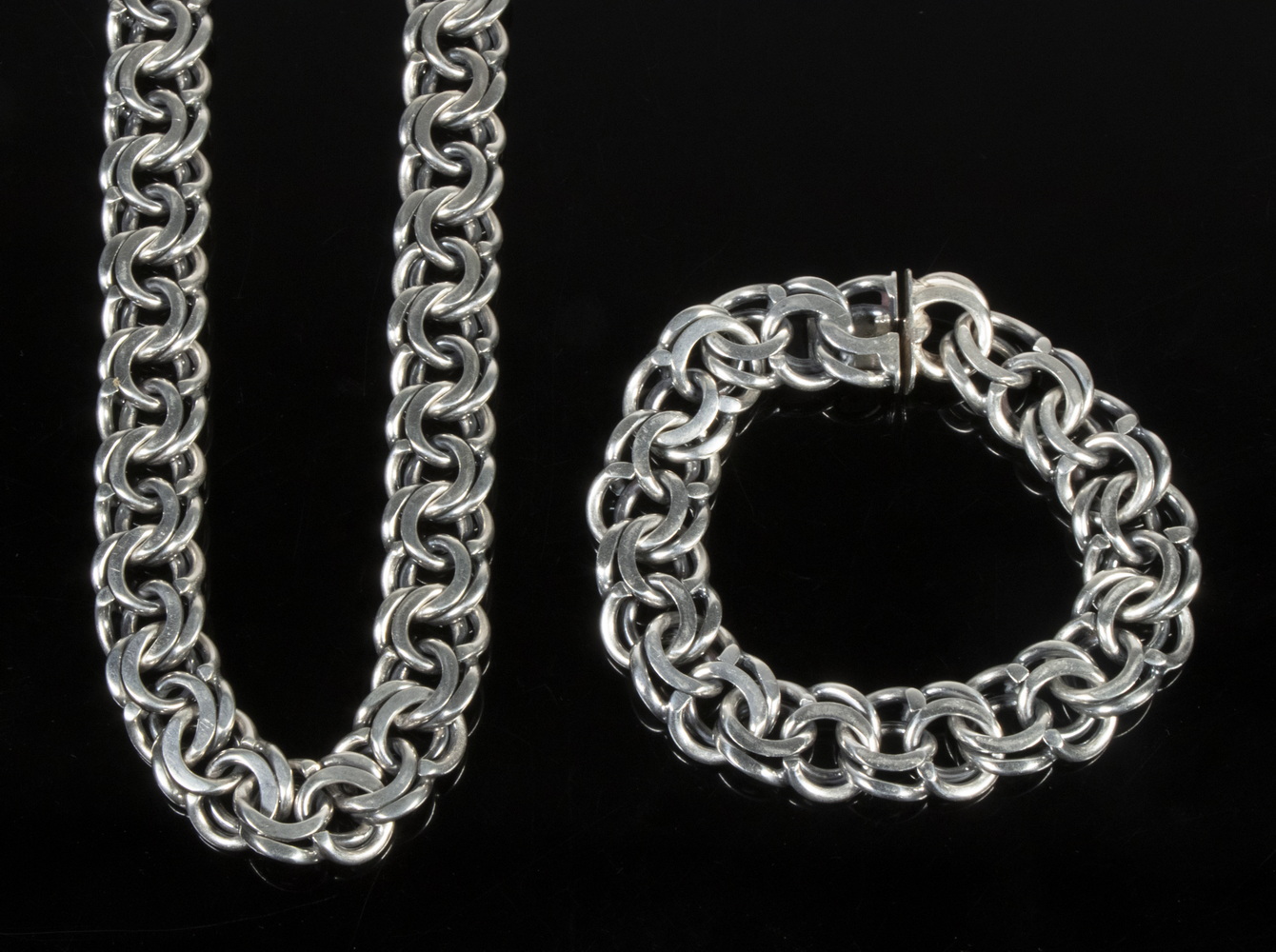 SILVER JEWELRY SUITE BY VOLMER