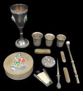 SILVER: JUDAICA AND OTHER ETHN