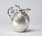 SILVER JUGA finely chased Colu