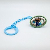 SILVER LAMINATO AG PACIFIER HO