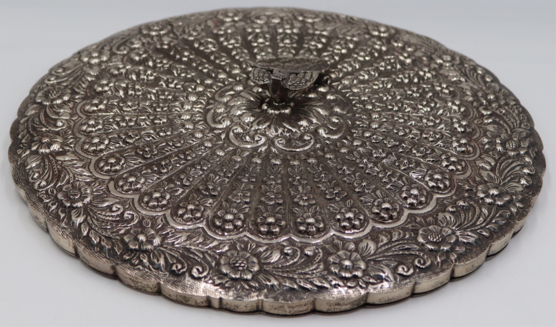 SILVER. LARGE REPOUSSE SILVER