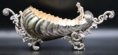 SILVER. LARGE SILVER SHELL FOR