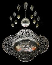 SILVER: LATE 19TH C. GERMAN '8