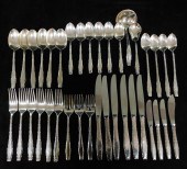 SILVER: LUNT STERLING FLATWARE