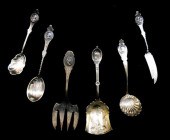 SILVER: MEDALLION SERVINGWARE,