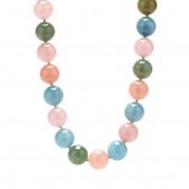 SILVER, MORGANITE, GREEN BERYL