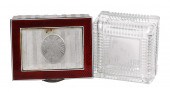 SILVER-MOUNTED ACID ETCHED & E