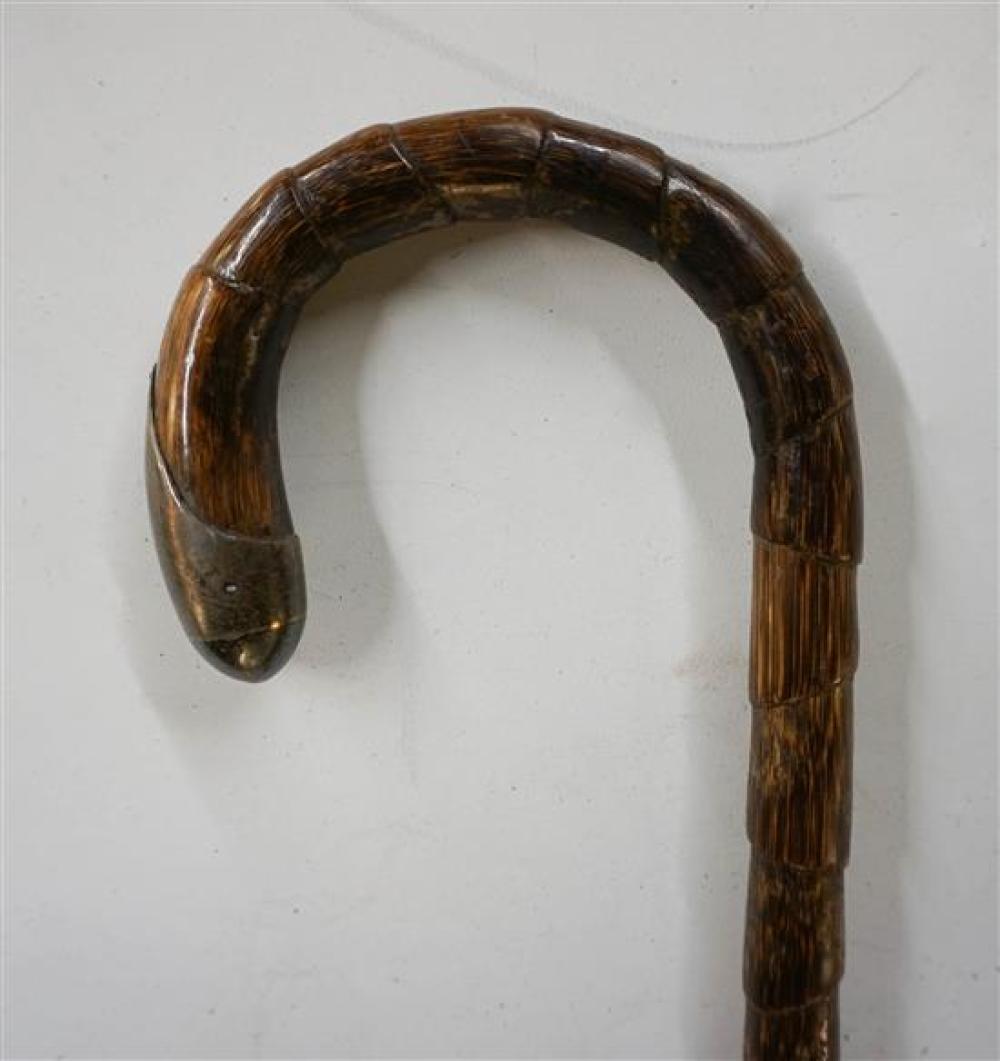 SILVER MOUNTED BAMBOO CANESilver
