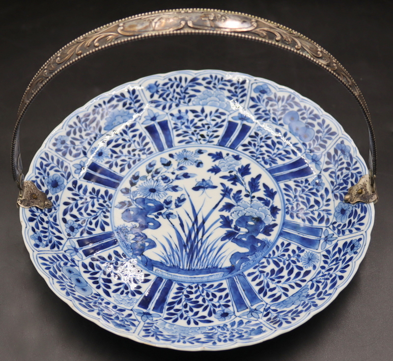 SILVER MOUNTED CHINESE KANGXI