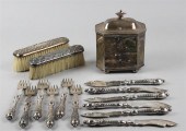 SILVER MOUNTED CLOTHES BRUSH A