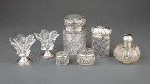 SILVER-MOUNTED CRYSTAL DRESSIN