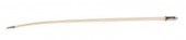 Silver-mounted ivory conductor