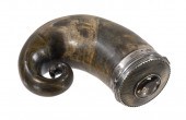 SILVER MOUNTED RAM'S HORN SNUF