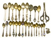 SILVER  nineteen pieces  inclu