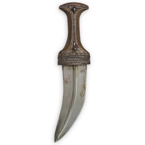 SILVER OTTOMAN DAGGER &