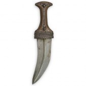 SILVER OTTOMAN DAGGER & BELTDE
