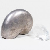 SILVER OVERLAY CHAMBERED NAUTI
