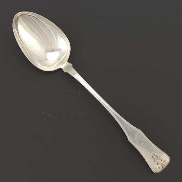 SILVER OVERSIZED STUFFING SPOON 
