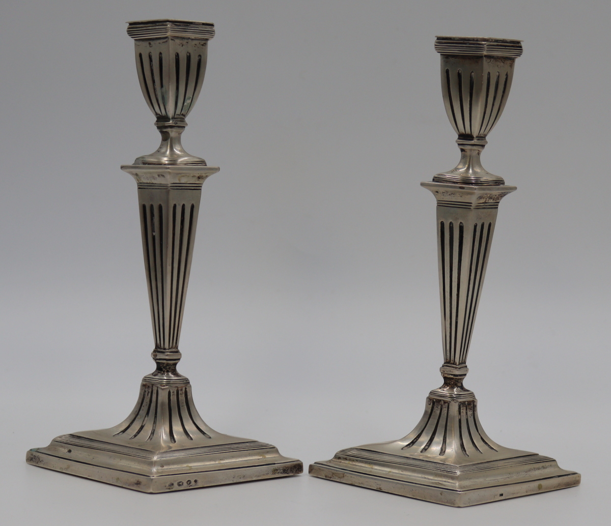 SILVER. PAIR OF DUTCH .835 SILVER