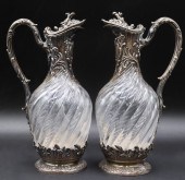 SILVER. PAIR OF EDMOND TETARD