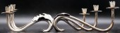 SILVER. PAIR OF ITALIAN .800 S