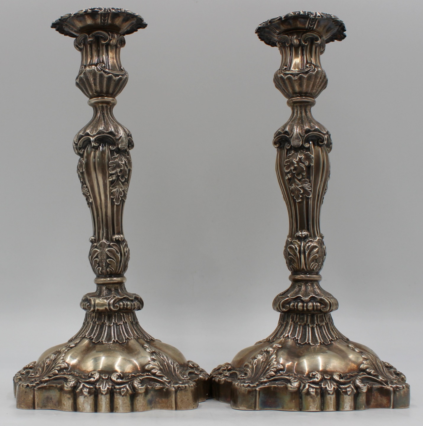 SILVER. PAIR OF SWEDISH SILVER